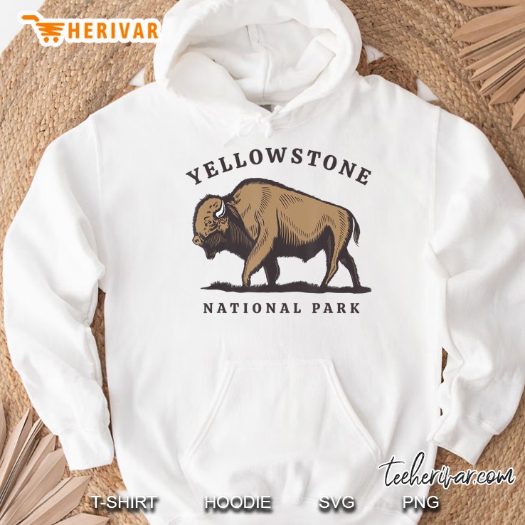 Yellowstone National Park Vintage Buffalo Bison Mugs