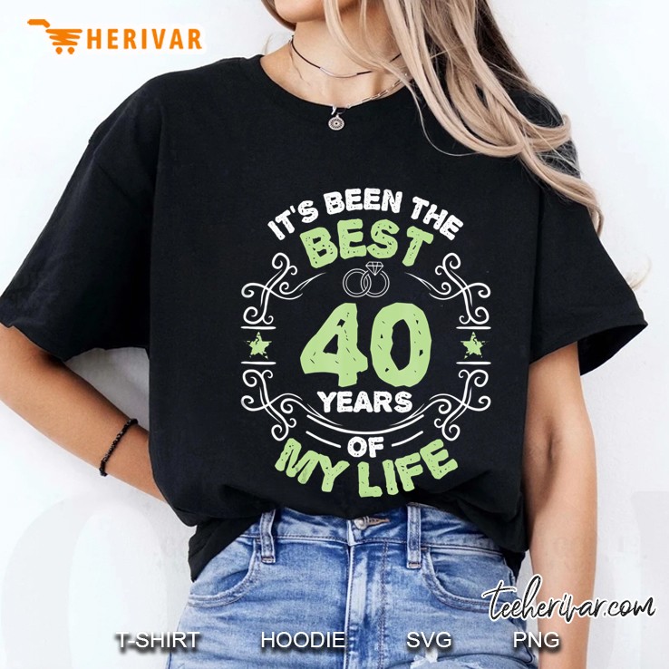 Anniversary Gift Idea 40Th - Tshirt For 40Th Anniversary Ladies Tee