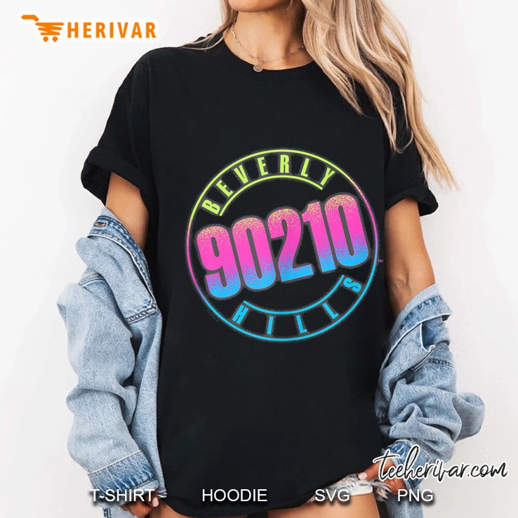 Beverly Hills 90210 Colorful Logo Tank Top Hoodie