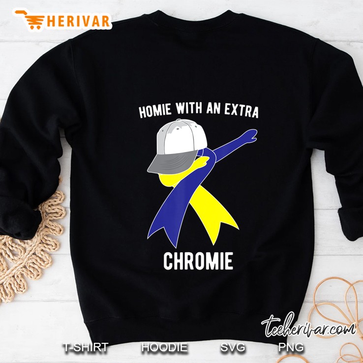 Dabbing Homie With Extra Chromie Down Syndrome Awareness Mugs