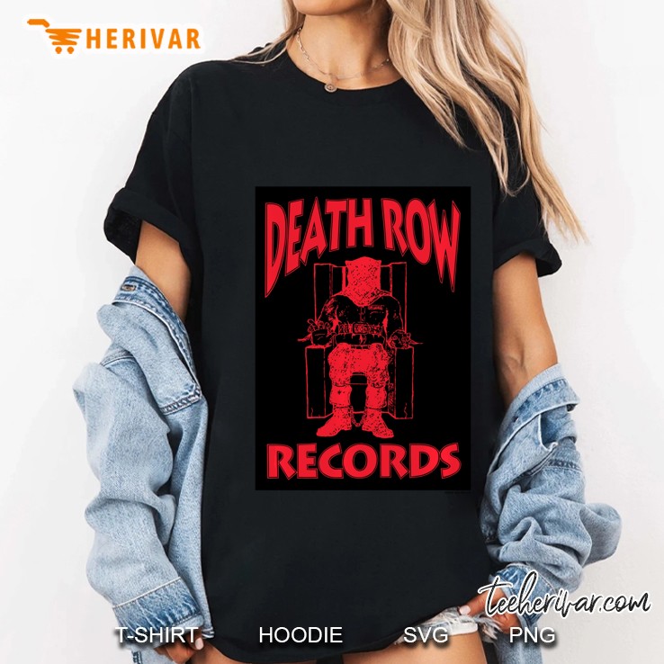 Death Row Records Logo Black Box Ladies Tee