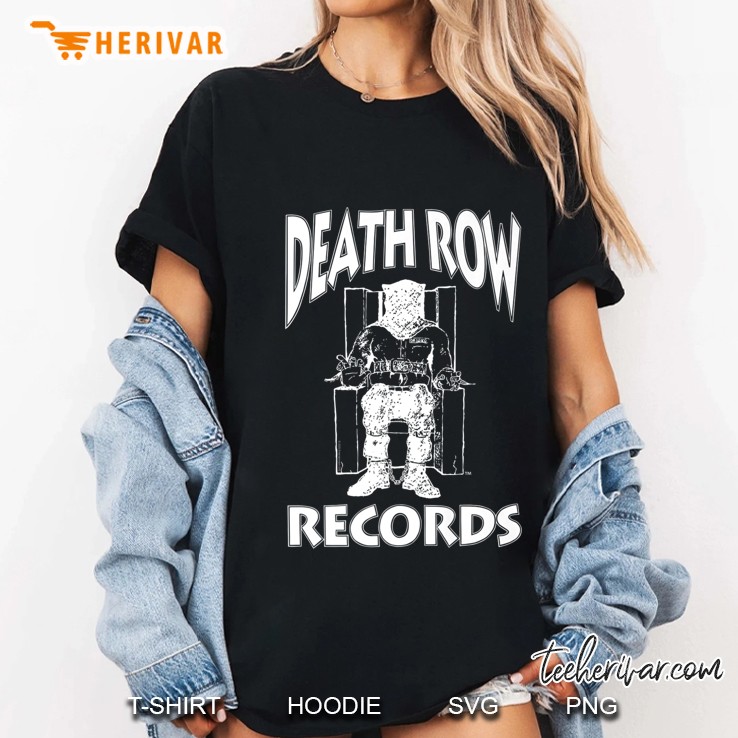 Death Row Records White Logo Ladies Tee