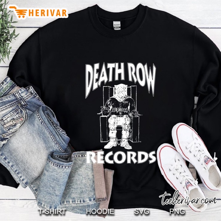 Death Row Records White Logo Sweatshirt