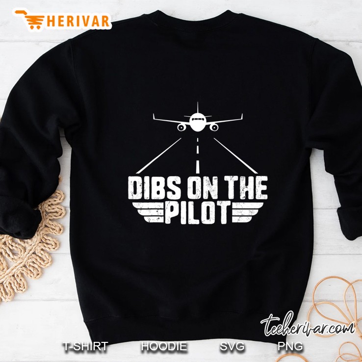 Dibs On The Pilot Aviation Aircraft Plane Girlfriend Wife Mugs