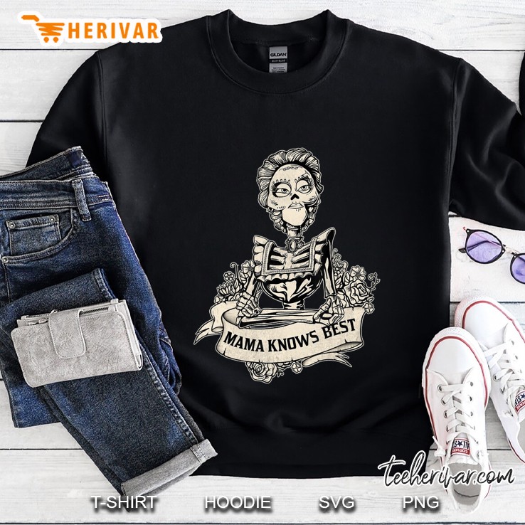 Pixar Coco Tia Victoria Mama Knows Best Portrait Sweatshirt