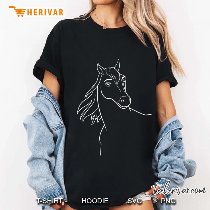 Dreamworks Spirit Riding Free Freedom Ladies Tee