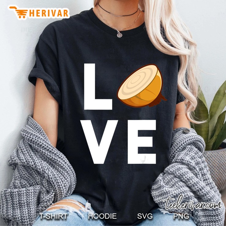 Funny Onion Gag Food Cooks Chefs Ladies Tee