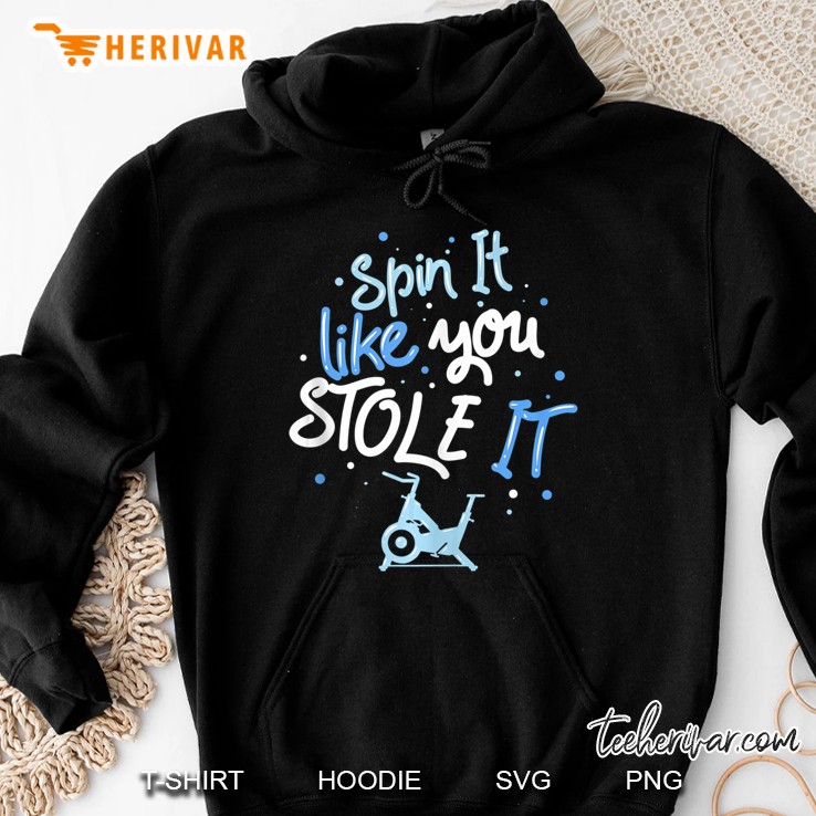 Spin-Class Spinning Indoor Cycling Quote Hoodie