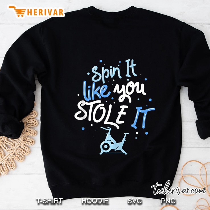 Spin-Class Spinning Indoor Cycling Quote Sweatshirt