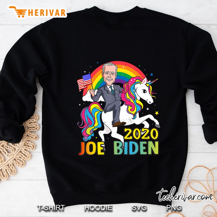 Unicorn Joe Biden 2020 Riding President Usa Rainbow Mugs