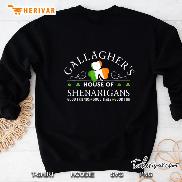 Gallagher - House Of Shenanigans St Patricks Day Sweatshirt