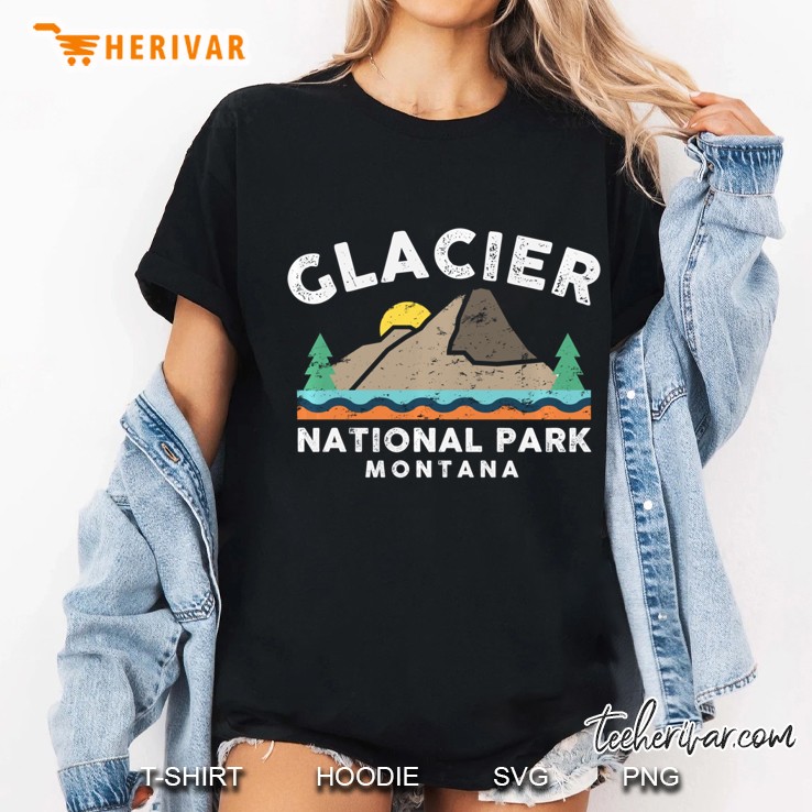 Glacier National Park Montana Ladies Tee