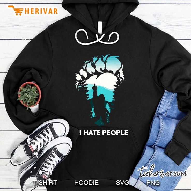 I Hate People Bigfoot Gift Pullover Mugs