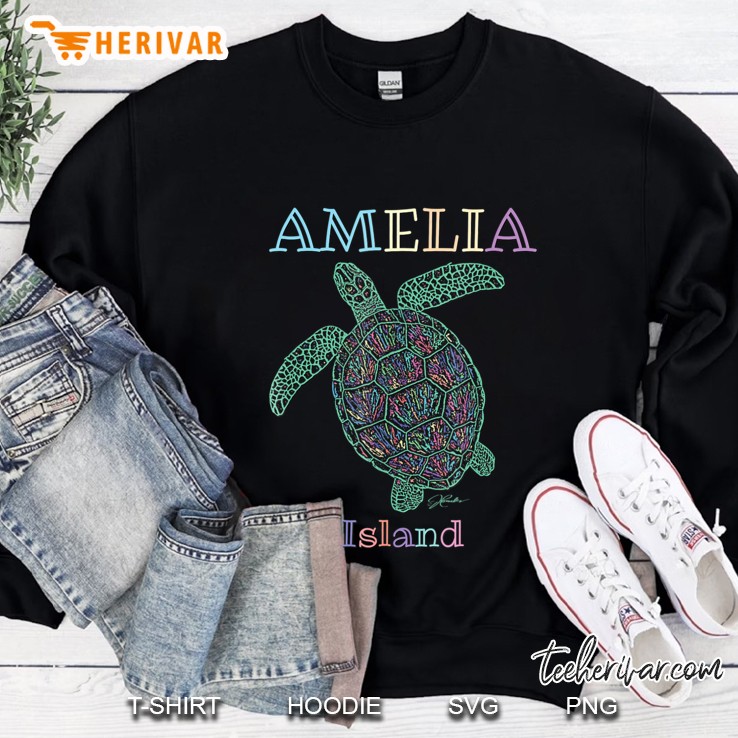 Jcombs Amelia Island, Florida, Sea Turtle Sweatshirt
