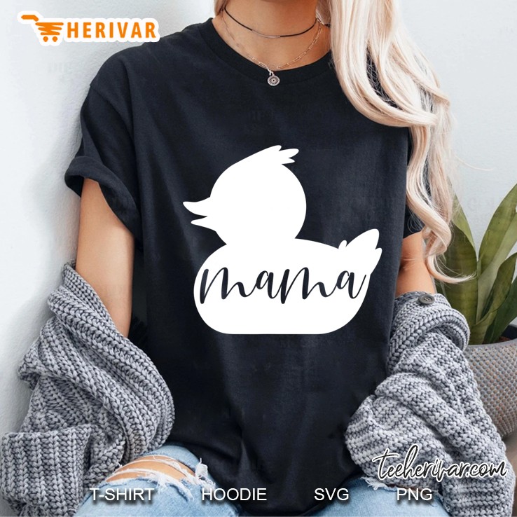 Mama Duck Shirt Cute Mothers Day Mom Mommy Gift Hoodie