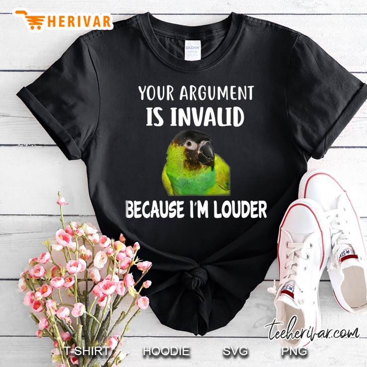 Nanday Conure Shirt, I Am Louder Conure Shirt
