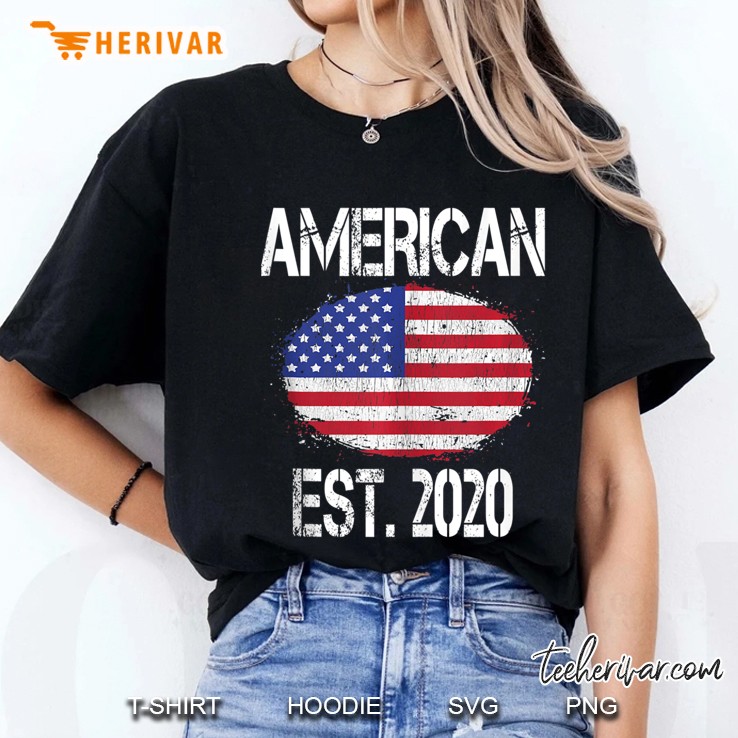New Us Citizen - American Est. 2020 Citizenship Gift Tank Top Ladies Tee