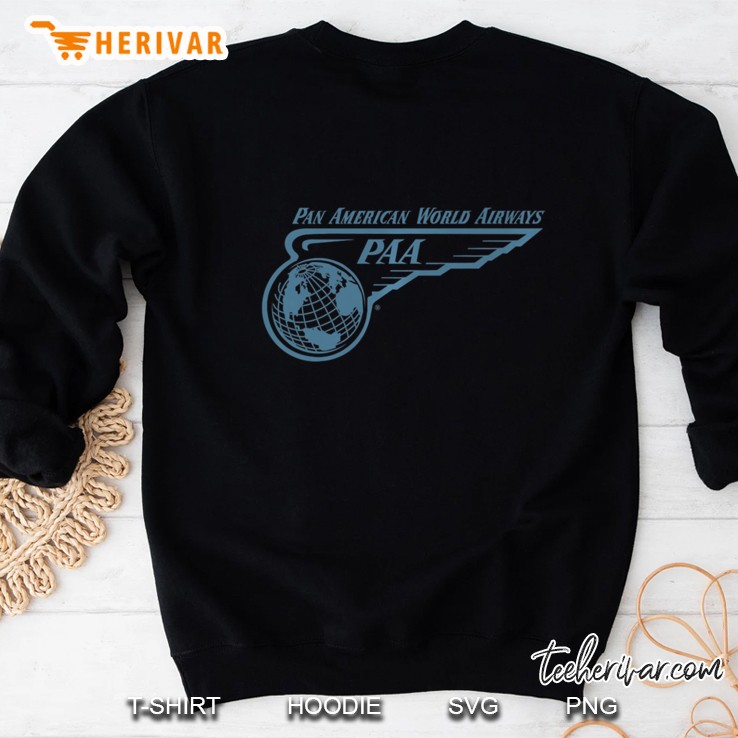 Pan Am Wing And Globe Retro Logo Sweatshirt