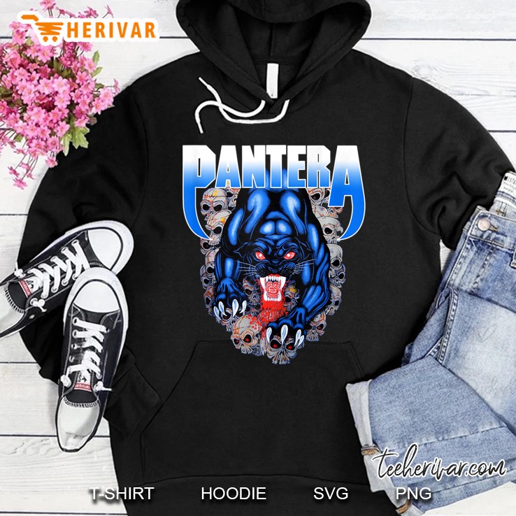 Pantera Official Black Panther Tank Top Hoodie