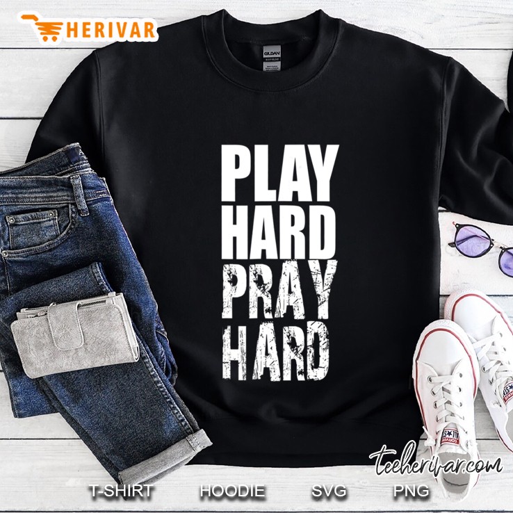 Play Hard Pray Hard Christian Mugs