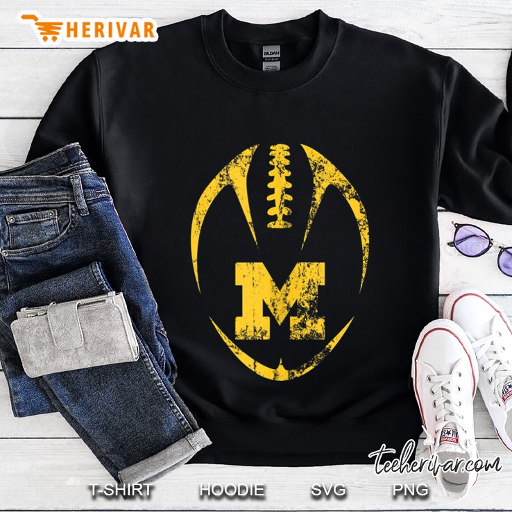 Retro Michigan Football Sweatshirt