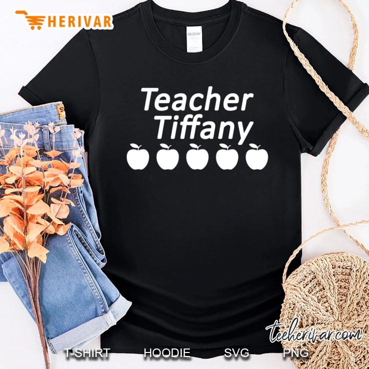 Teacher Tiffany Vipkid 5 Apple Review Shirt Shirt