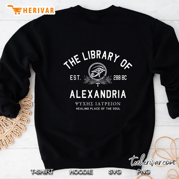 The Library Of Alexandria Egypt - Ancient Egyptian Library Mugs