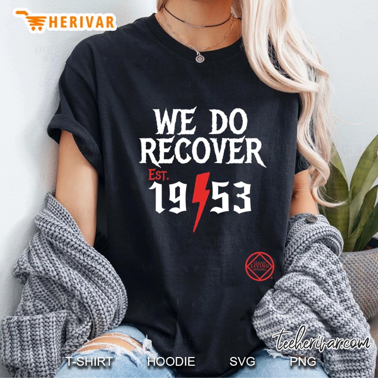 We Do Recover Est 1953 Narcotics Anonymous Ladies Tee