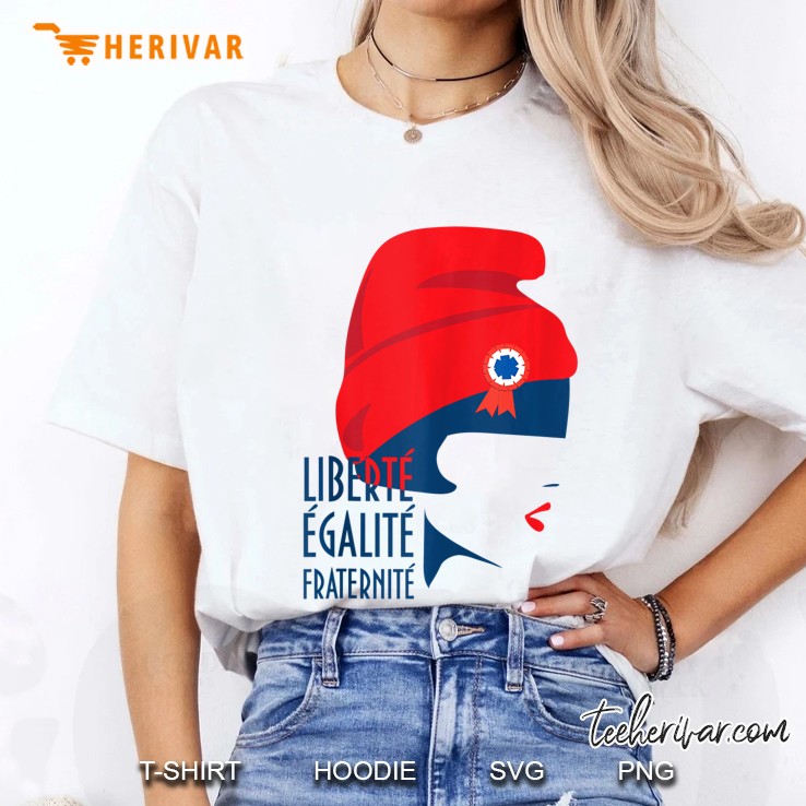Bastille Day Liberty, Equality, Fraternity Tank Top Ladies Tee