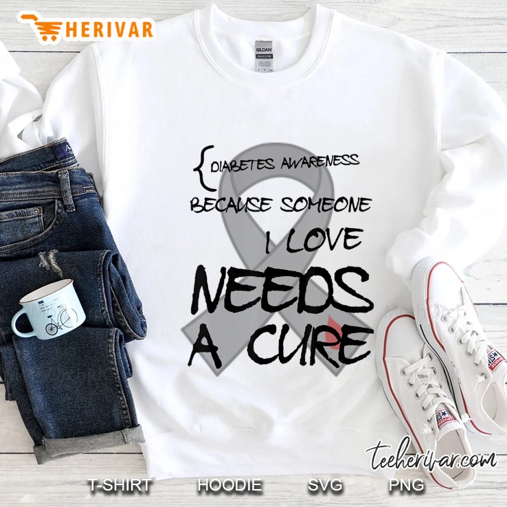 Diabetes Awareness Type 1 2 Diabetic Sweatshirt