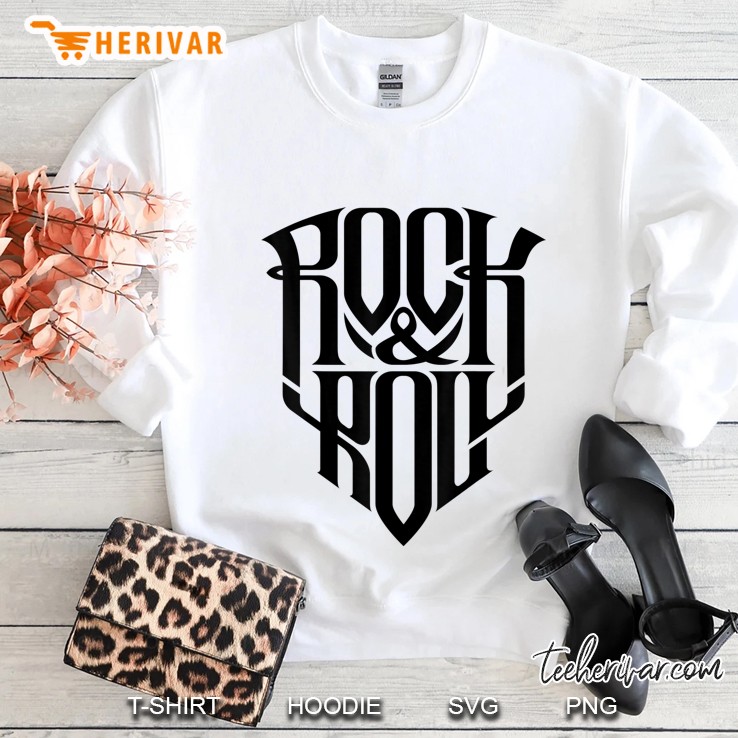 I Love Rock & Roll Tee, Rock And Roll Fashion Graphic Design Mugs