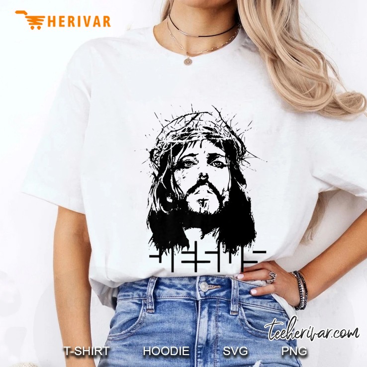 Jesus Face Ladies Tee