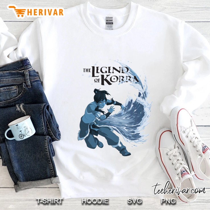 Legend Of Korra Korra Water Bending Sweatshirt