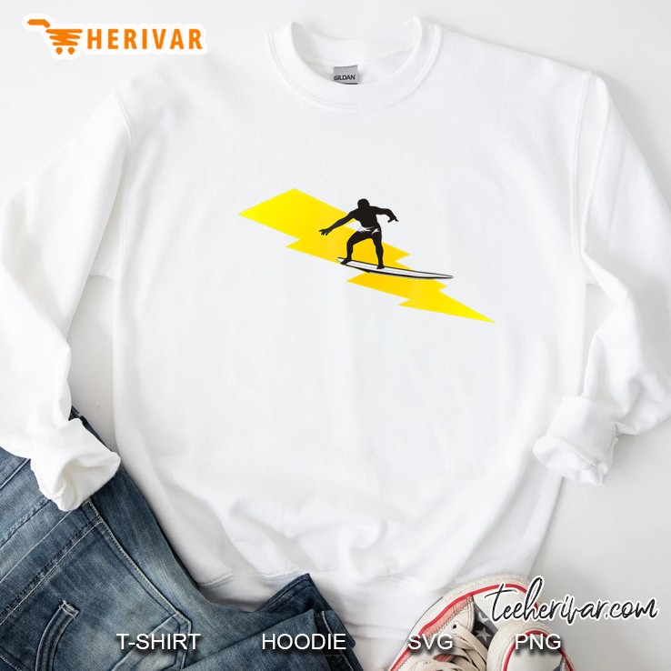 Lightning Bolt Surf Shirt For Men, Women, Boys And Girls Sweatshirt