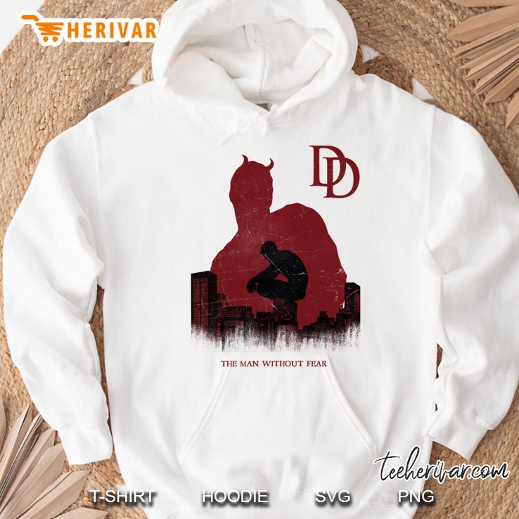 Marvel Daredevil The Man Without Fear Silhouette Pullover Mugs