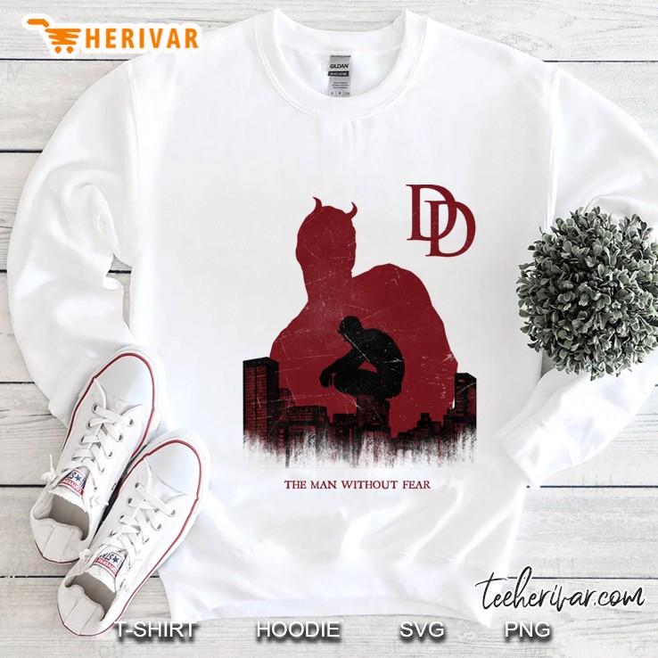 Marvel Daredevil The Man Without Fear Silhouette Pullover Mugs