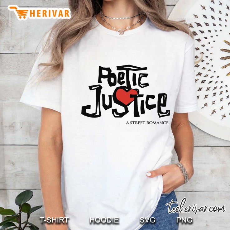 Poetic Justice A Street Romance Movie Logo Premium Hoodie