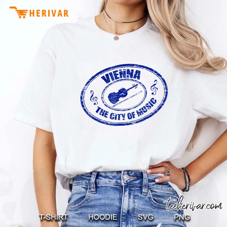 Premium Vintage Vienna Tshirt I Love Travel Wanderlust Ladies Tee