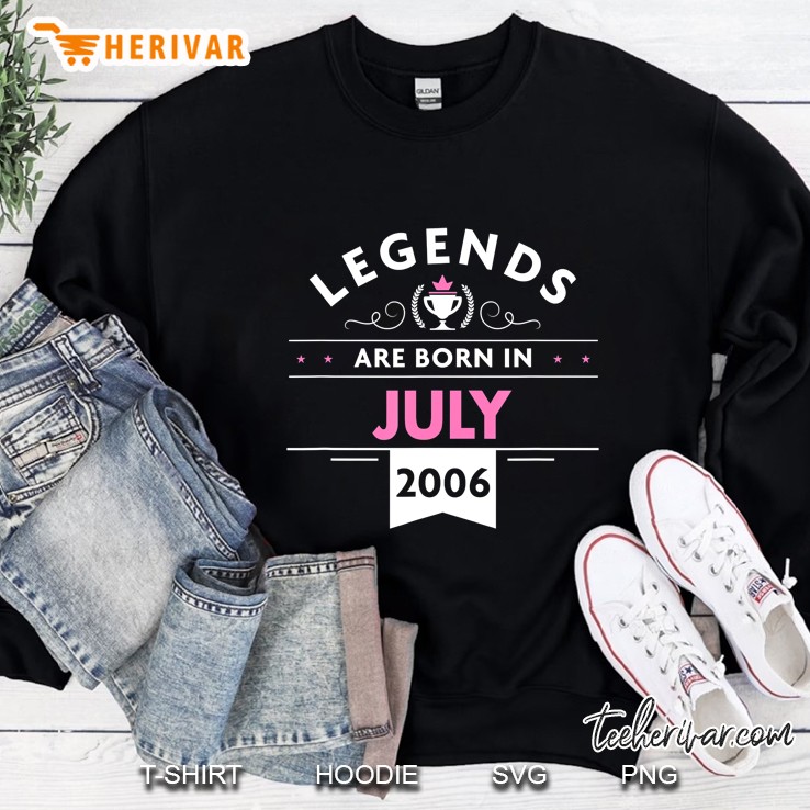 14Th Birthday Shirt - Legends Are Born In July 2006 Ver2 Mugs