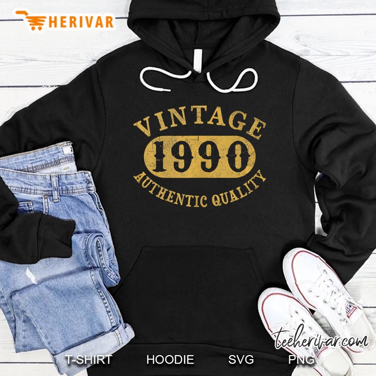 1990 Vintage 30 Years Old 30Th Birthday, Anniversary Gift Tank Top Hoodie