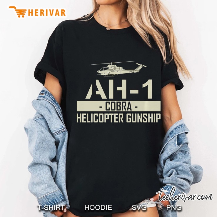 Ah-1 Cobra Helicopter Gunship Hoodie