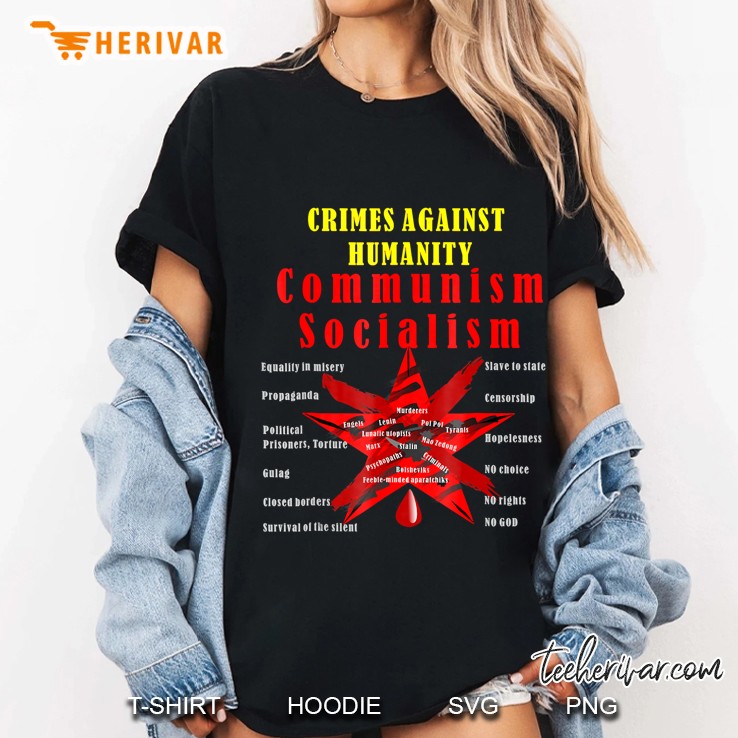 Anti Socialism And Communism Ladies Tee