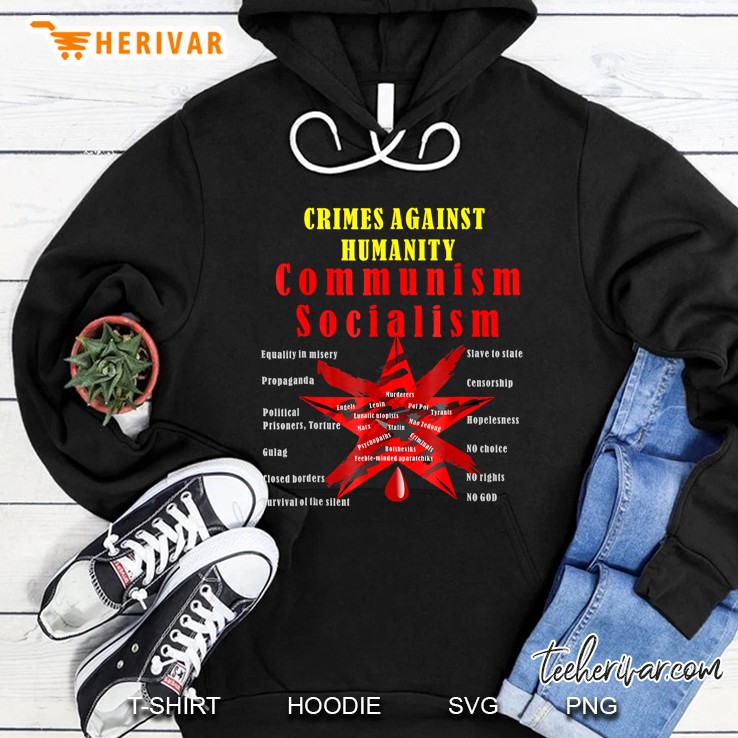 Anti Socialism And Communism Hoodie