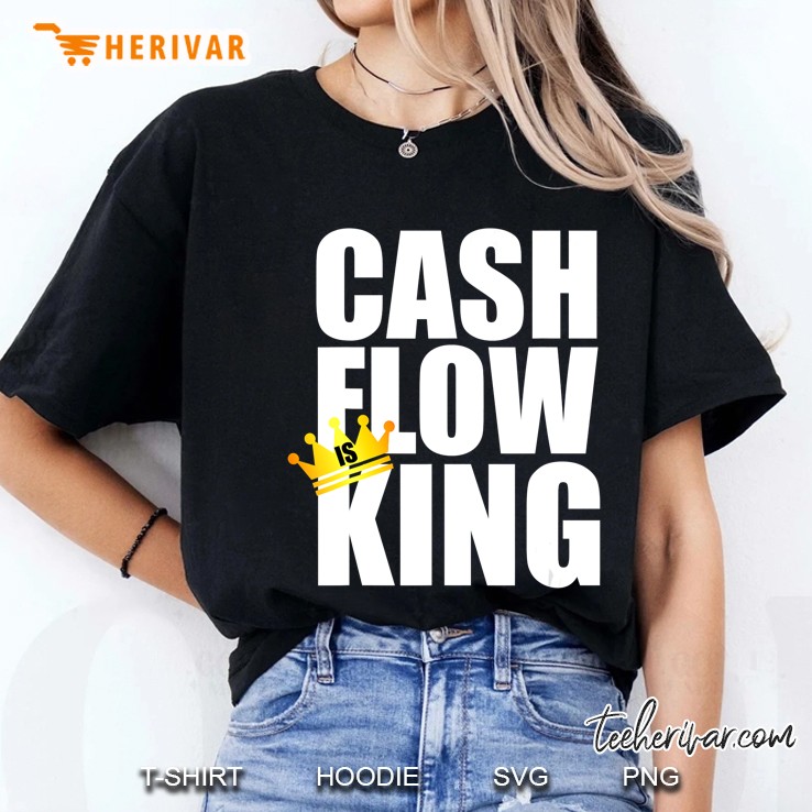 Cash Flow Is King Design Ladies Tee