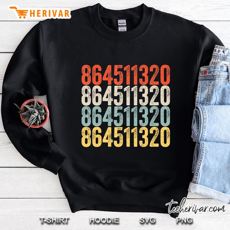 Classic Vintage Style 86 45 11 3 20 Anti Trump Sweatshirt