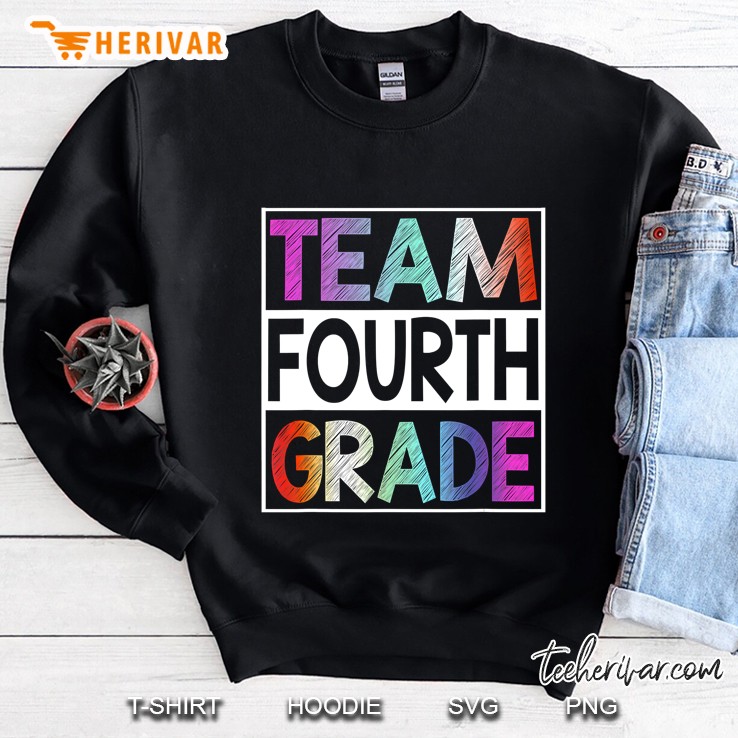 Hello Fourth Grade 4Th Grade Back To School Sweatshirt