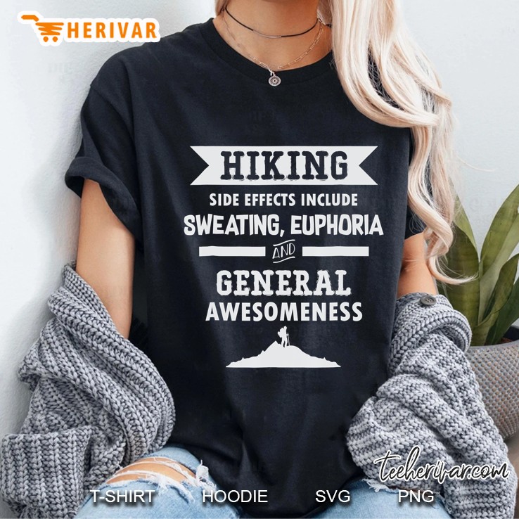 Hiking Side Effects Ladies Tee