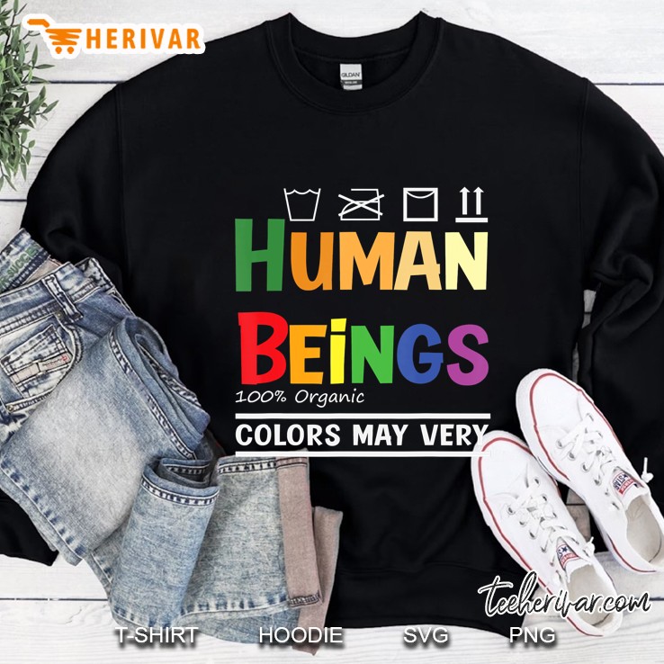 Human Beings Anti Racism Colors May Vary Mens Mugs