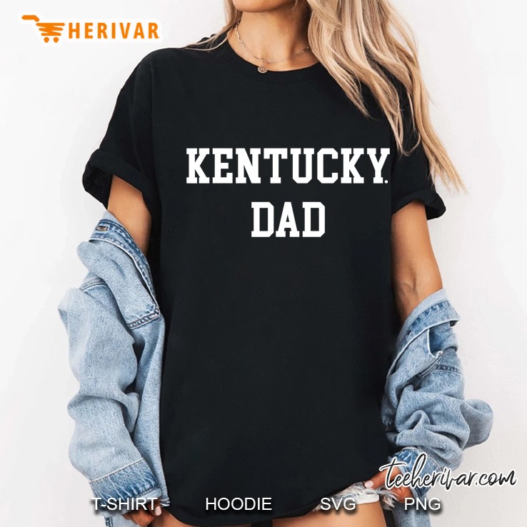Kentucky Dad Fan Basketball Big Blue Madness Ladies Tee