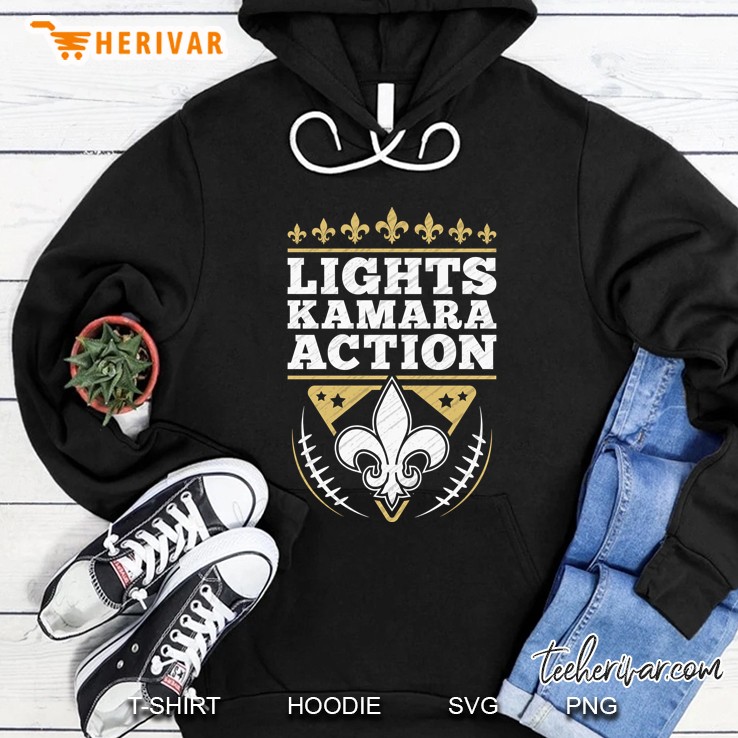 Lights Kamara Action Funny Football New Orleans Pullover Hoodie